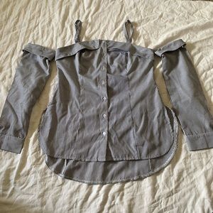 Fashion Nova cold shoulder top